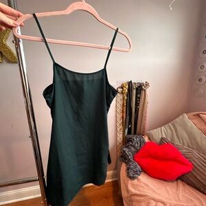 Forever 21 Green Backless Camisole Top